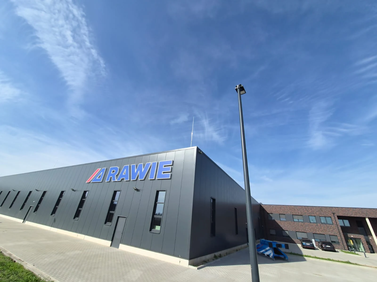 RAWIE-Gebäude am Standort Rieste